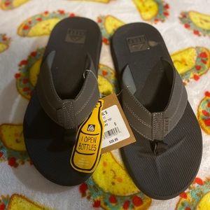 Men’s Reef Sandals with Bottle Opener - NWT